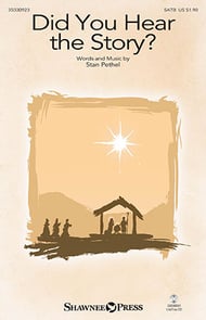 Did You Hear the Story? SATB choral sheet music cover